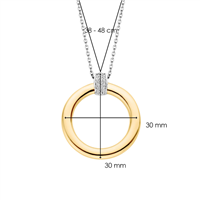 Collana Ti Sento Milano Donna in Argento Zirconia 3924ZY/48 - 3924ZY/48